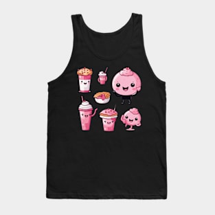 kawaii Ice cream  T-Shirt cute Candy food gilrl Tank Top